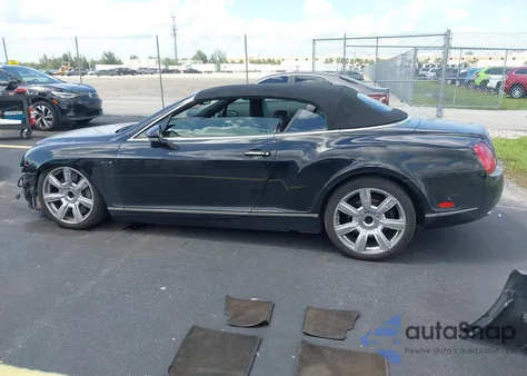 2007 Bentley Continental Gtc z USA, uszkodzony, nr VIN SCBDR33W47C046953
